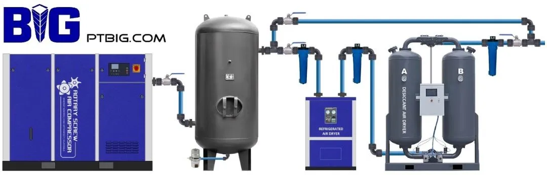 10 faktor efisiensi sistem udara tekan